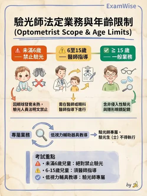 驗光師 - 業務範圍與轉介 - AI 圖文解析預覽