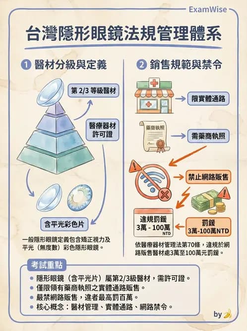 驗光師 - 醫療相關法規與職業倫理 - AI 圖文解析預覽