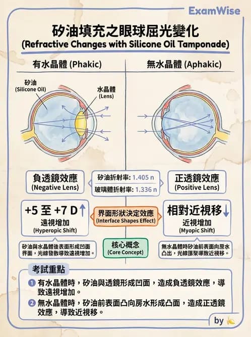 驗光師 - 模型眼屈光計算與屈光不正 - AI 圖文解析預覽