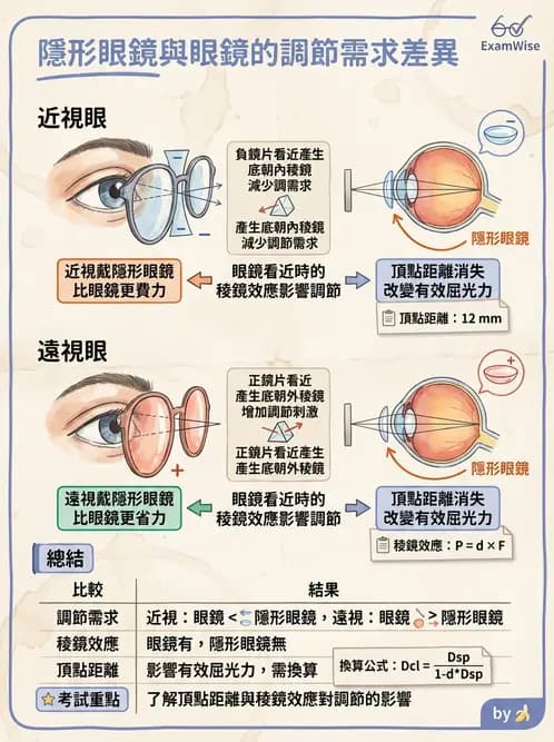 驗光師 - 景深、加入度與老花矯正 - AI 圖文解析預覽