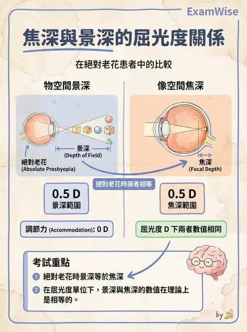 驗光師 - 景深、加入度與老花矯正 - AI 圖文解析預覽