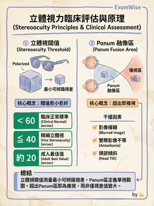 驗光師 - 調節功能與立體視融像評估 - AI 圖文解析預覽