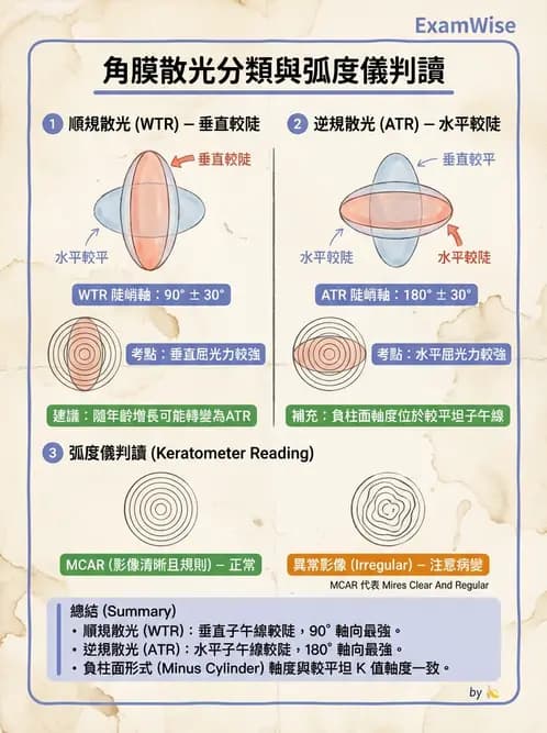 驗光師 - 自動驗光儀與角膜弧度儀 - AI 圖文解析預覽