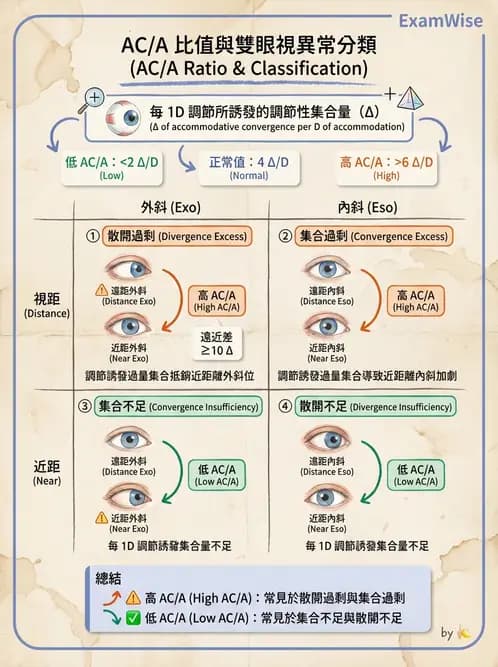 驗光師 - 水平聚散功能異常 - AI 圖文解析預覽