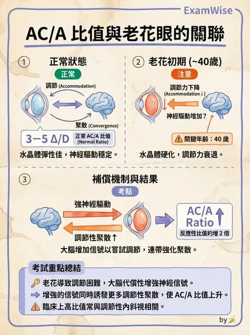 驗光師 - 調節性內聚力與聚散功能檢測 - AI 圖文解析預覽