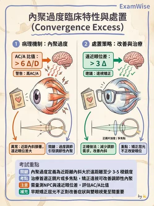 驗光師 - 調節功能異常與處置 - AI 圖文解析預覽