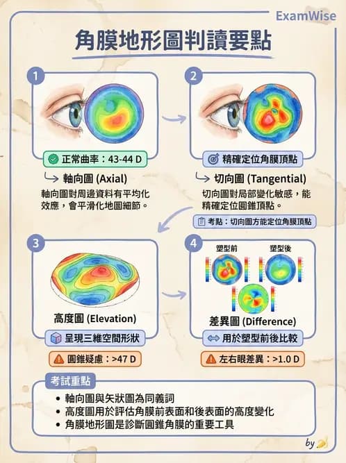 驗光師 - 裂隙燈與角膜弧度檢查 - AI 圖文解析預覽