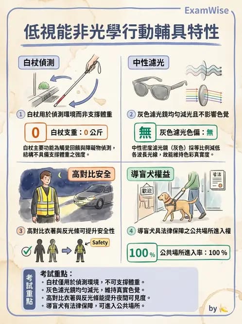 驗光師 - 低視力輔具臨床應用與選配 - AI 圖文解析預覽