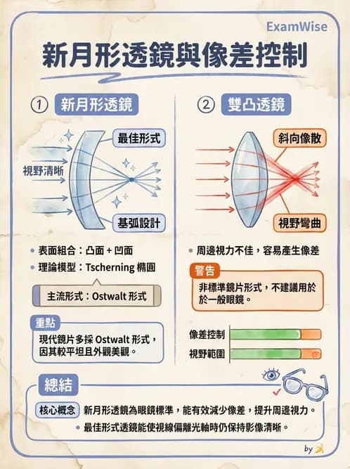 驗光師 - 幾何像差(球面像差、彗差與畸變) - AI 圖文解析預覽
