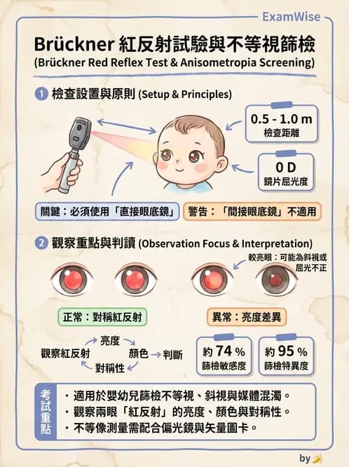 驗光師 - 散光、不等視與不等像 - AI 圖文解析預覽