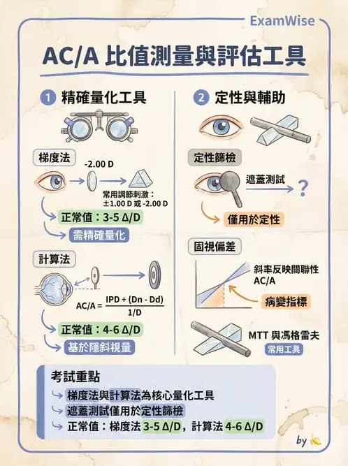 驗光師 - 調節性內聚力與聚散功能檢測 - AI 圖文解析預覽