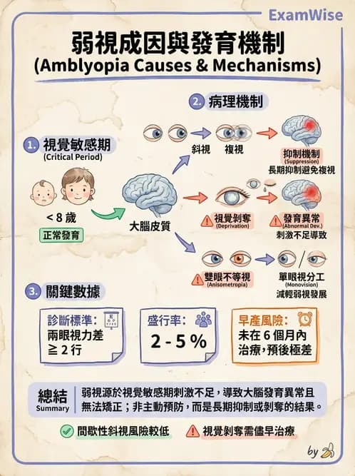 驗光師 - 弱視 - AI 圖文解析預覽