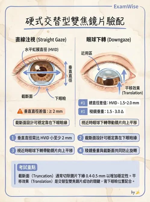 驗光師 - 老花隱形眼鏡驗配 - AI 圖文解析預覽