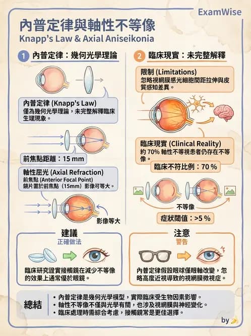 驗光師 - 不等視配鏡方法 - AI 圖文解析預覽
