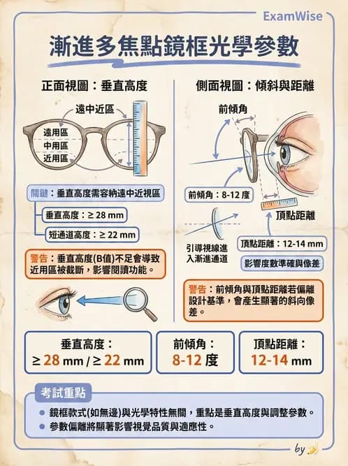 驗光師 - 漸進多焦點鏡片 - AI 圖文解析預覽