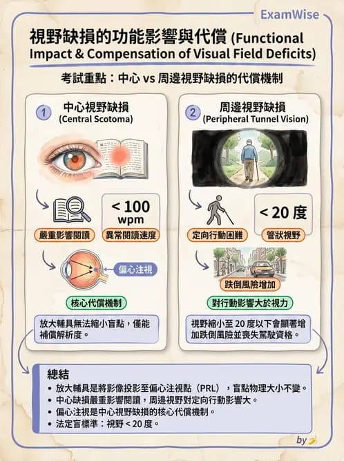 驗光師 - 視野評估與特殊族群檢查 - AI 圖文解析預覽