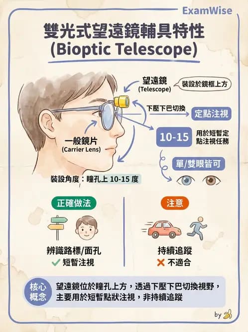 驗光師 - 近距離光學放大輔具種類與比較 - AI 圖文解析預覽