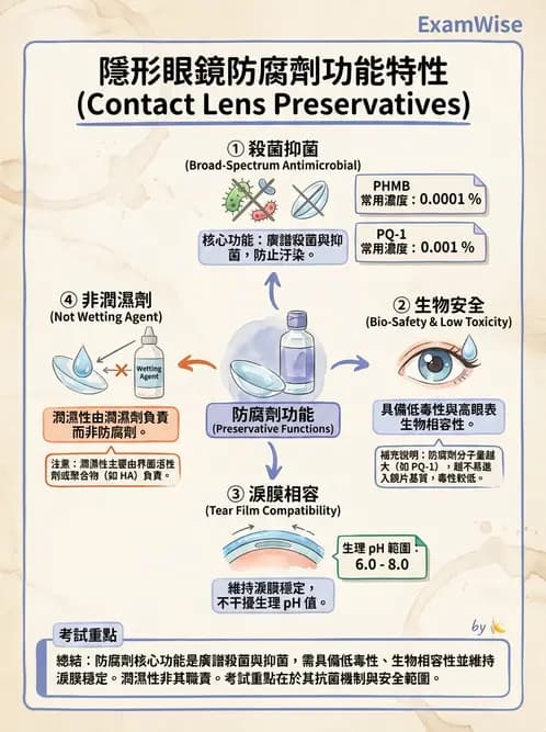 驗光師 - 隱形眼鏡護理 - AI 圖文解析預覽