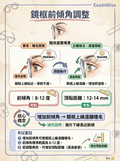 驗光師 - 鏡架配適與調整 - AI 圖文解析預覽