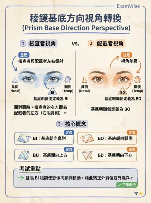 驗光師 - 稜鏡效應與移心計算 - AI 圖文解析預覽