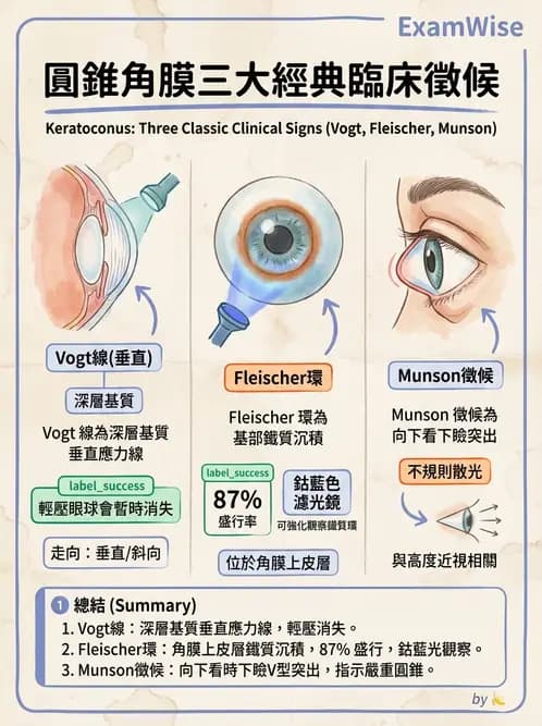 驗光師 - 角膜退化疾病與眼表問題 - AI 圖文解析預覽