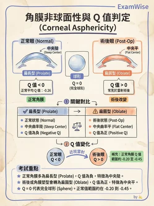 驗光師 - 眼球外層構造 - AI 圖文解析預覽