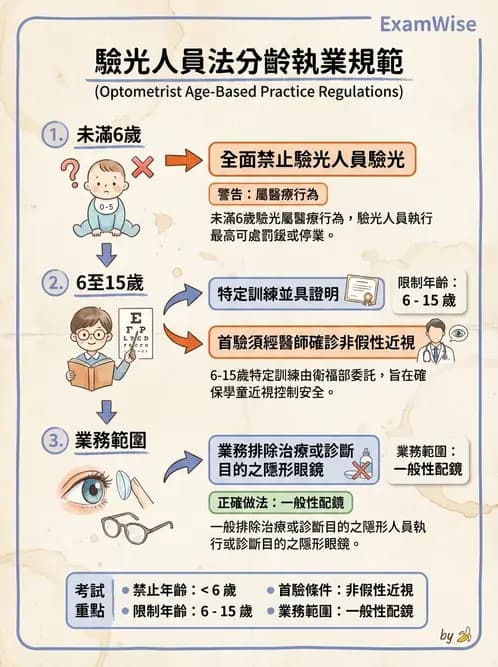 驗光師 - 業務範圍與轉介 - AI 圖文解析預覽