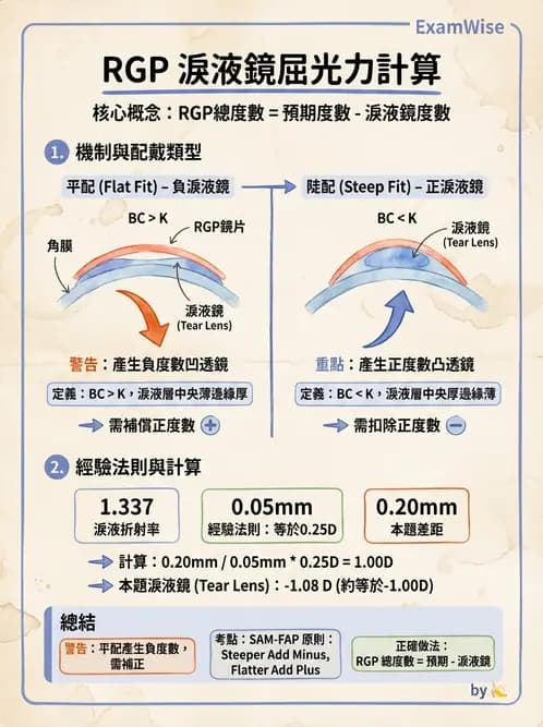 驗光師 - 鏡片材質、鍍膜與隱形眼鏡 - AI 圖文解析預覽