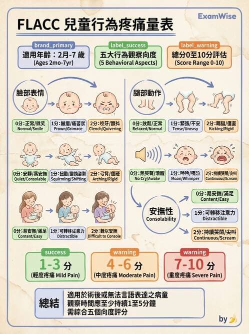 護理師 - 兒童基本護理評估技術 - AI 圖文解析預覽
