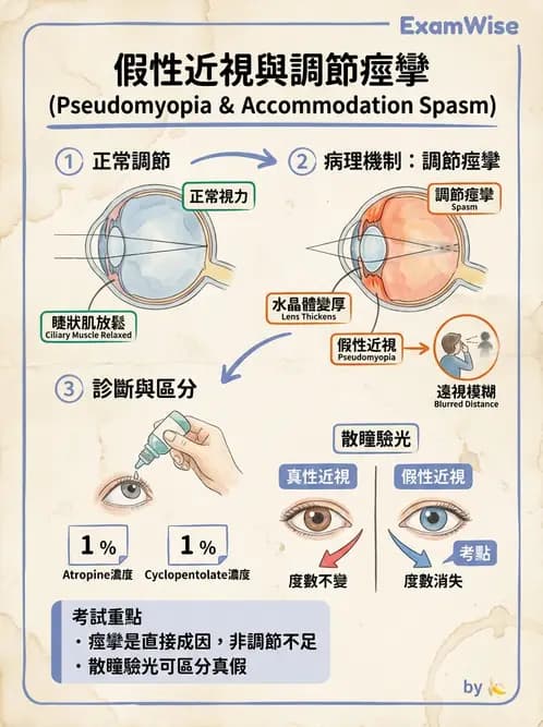 驗光師 - 調節功能異常與處置 - AI 圖文解析預覽