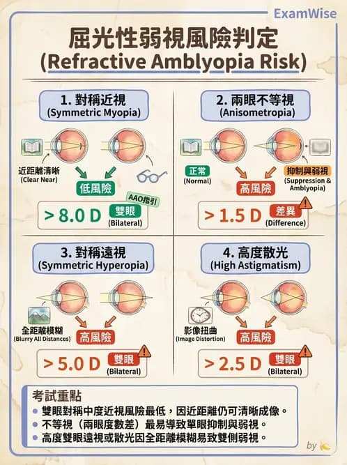 驗光師 - 弱視 - AI 圖文解析預覽