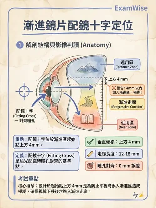 驗光師 - 漸進多焦點鏡片 - AI 圖文解析預覽