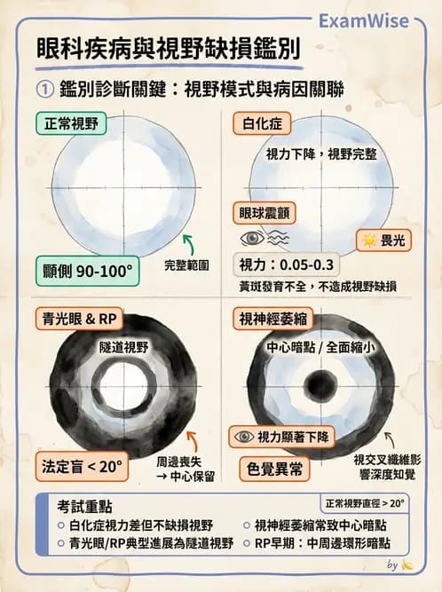 驗光師 - 斜弱視與神經眼科 - AI 圖文解析預覽