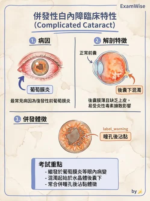 驗光師 - 水晶體疾病 - AI 圖文解析預覽