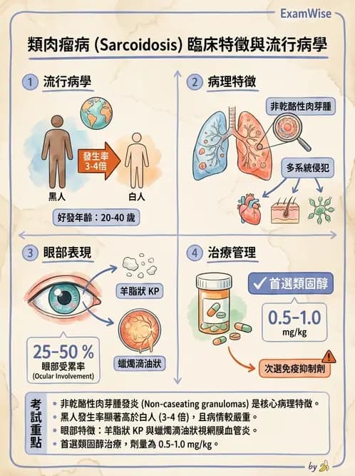 驗光師 - 葡萄膜炎與免疫相關眼病變 - AI 圖文解析預覽