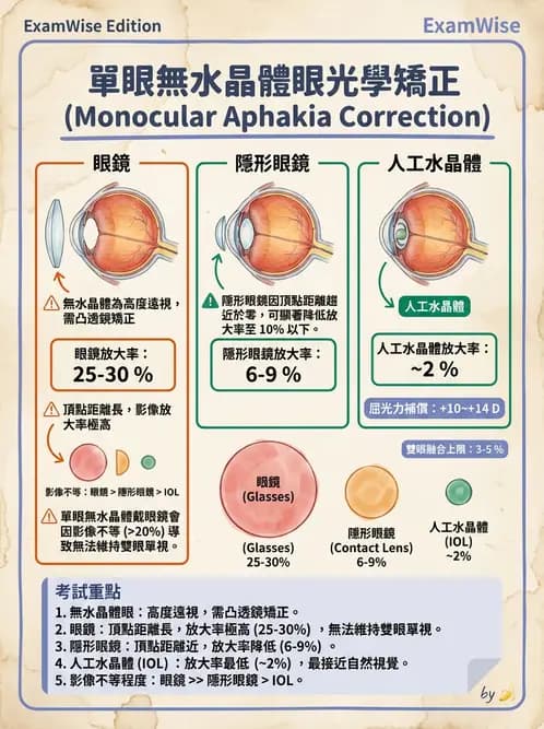 驗光師 - 視覺生理與檢查 - AI 圖文解析預覽