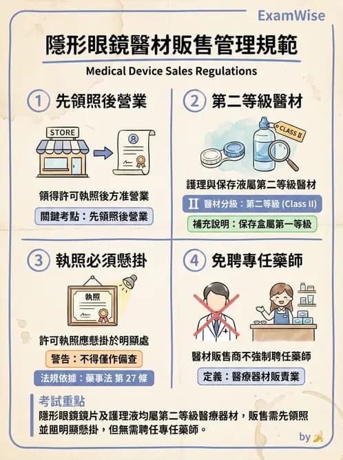 驗光師 - 醫療相關法規與職業倫理 - AI 圖文解析預覽