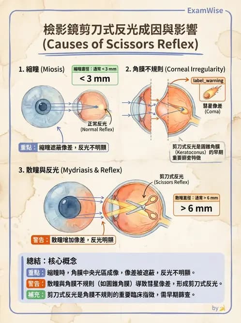 驗光師 - 視網膜檢影法 - AI 圖文解析預覽