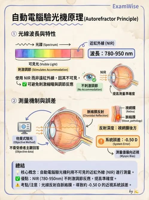 驗光師 - 自動驗光儀與角膜弧度儀 - AI 圖文解析預覽