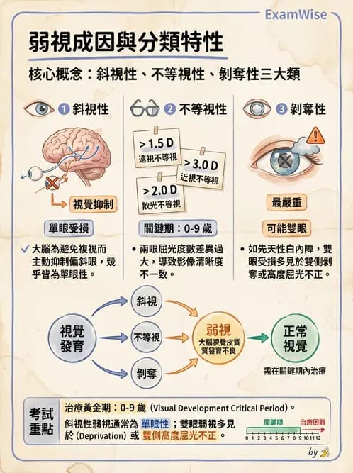 驗光師 - 弱視 - AI 圖文解析預覽