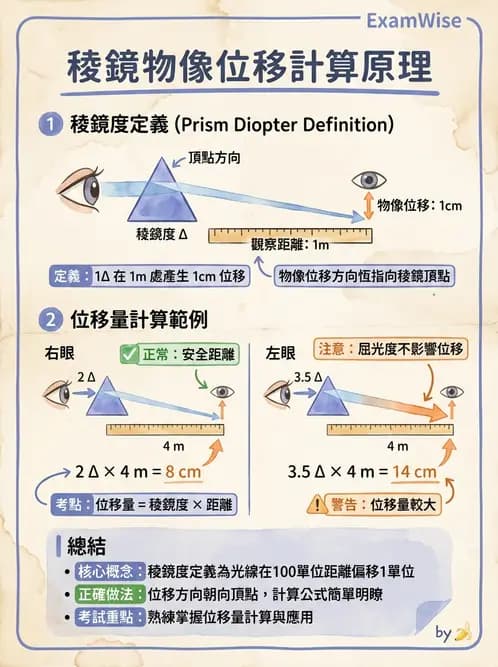 驗光師 - 不等視配鏡方法 - AI 圖文解析預覽