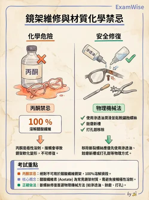 驗光師 - 鏡架配適與調整 - AI 圖文解析預覽