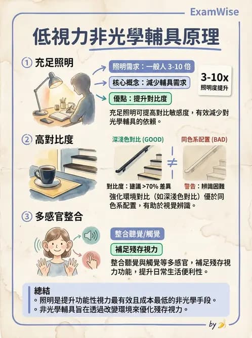 驗光師 - 低視力輔具臨床應用與選配 - AI 圖文解析預覽