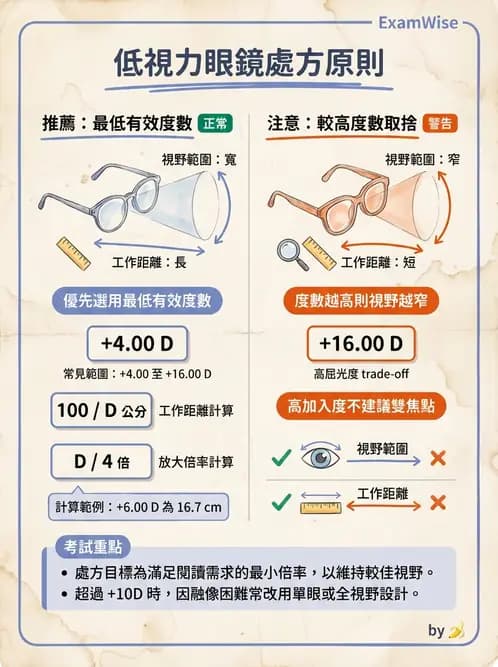 驗光師 - 低視力光學輔具處方與驗配 - AI 圖文解析預覽