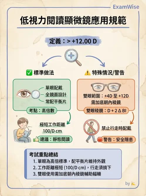 驗光師 - 低視力光學輔具處方與驗配 - AI 圖文解析預覽