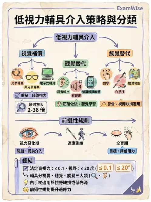 驗光師 - 低視力輔具臨床應用與選配 - AI 圖文解析預覽