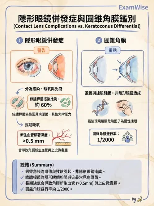 驗光師 - 角膜退化疾病與眼表問題 - AI 圖文解析預覽