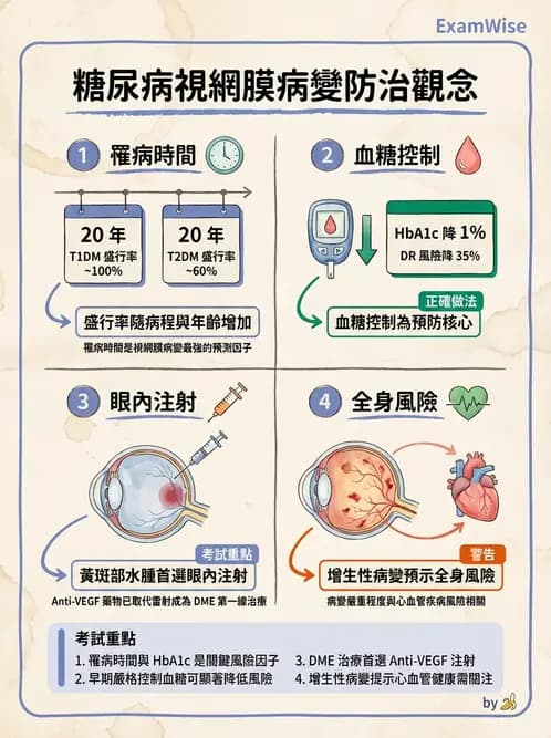 驗光師 - 糖尿病眼部病變 - AI 圖文解析預覽