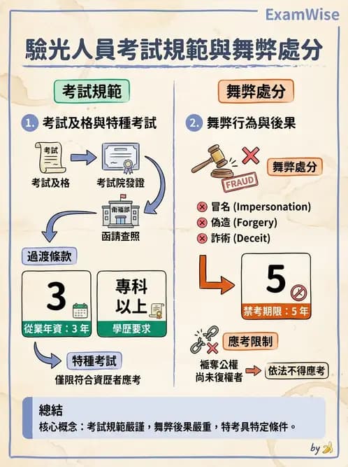 驗光師 - 執業資格與繼續教育 - AI 圖文解析預覽