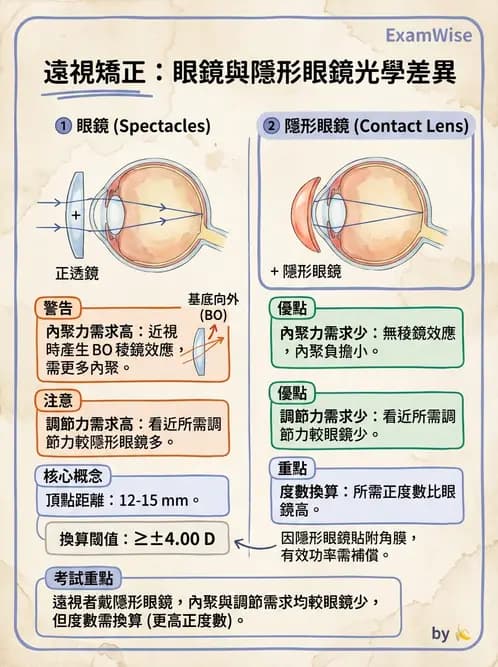 驗光師 - 景深、加入度與老花矯正 - AI 圖文解析預覽